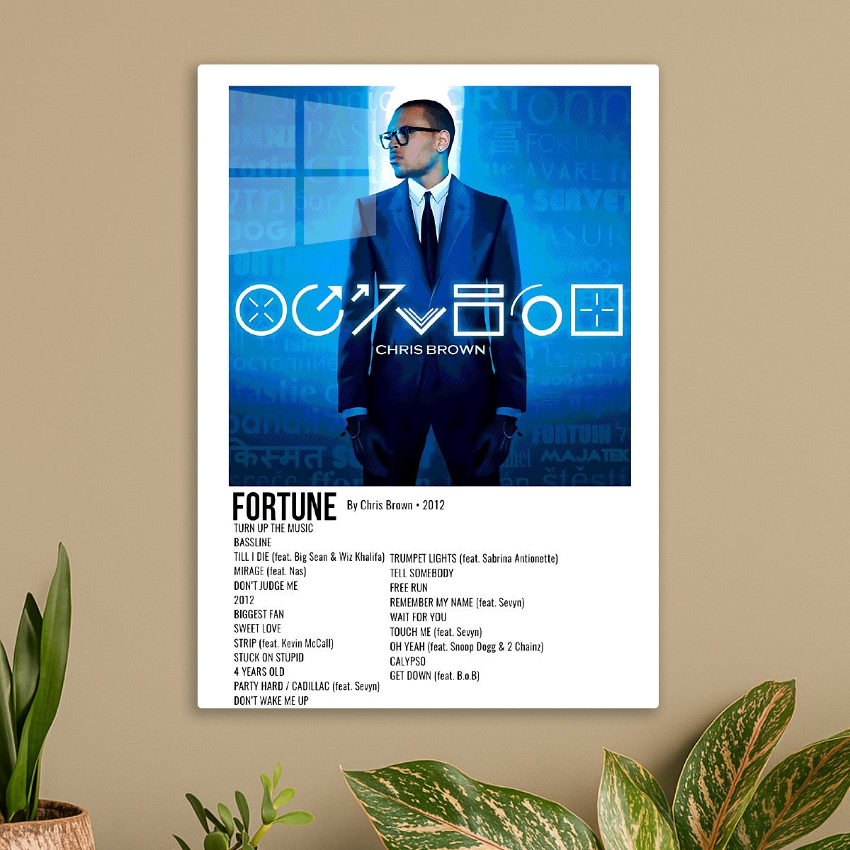 chris brown - fortune