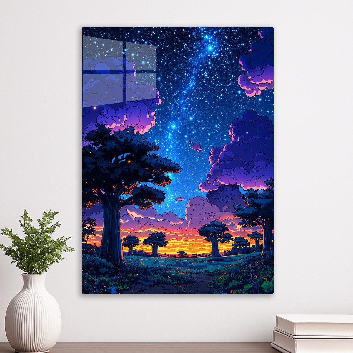 Starlit Baobab Dreamscape