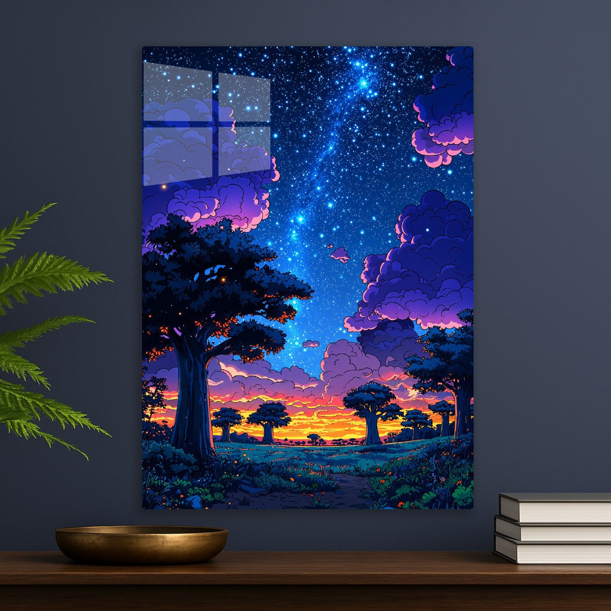 Starlit Baobab Dreamscape