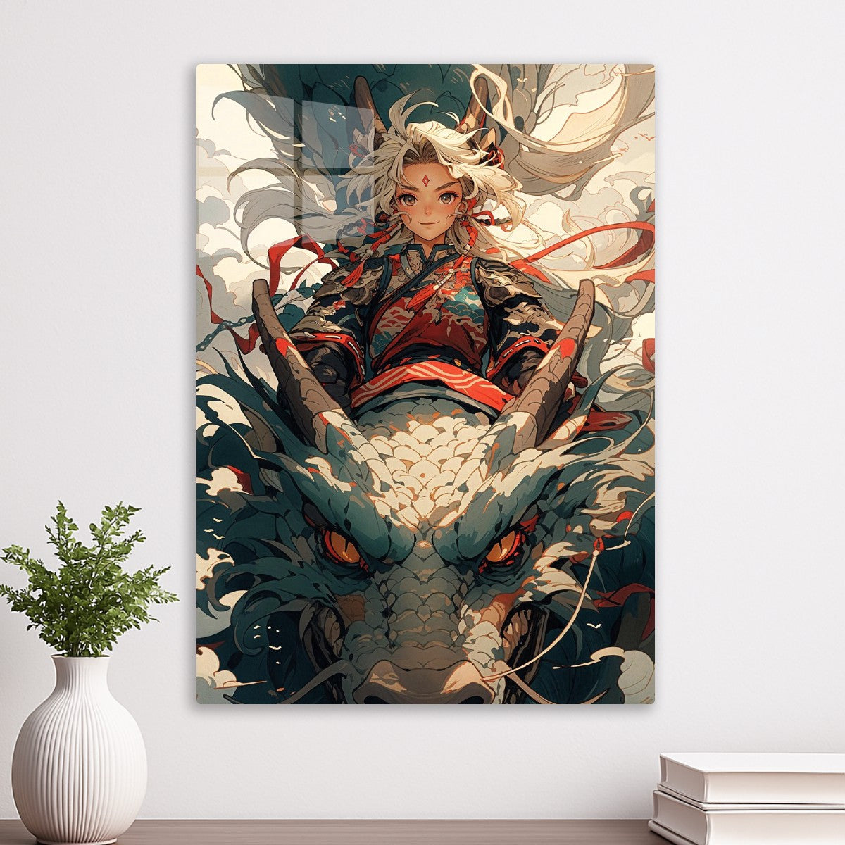Skybound Empress & Dragon