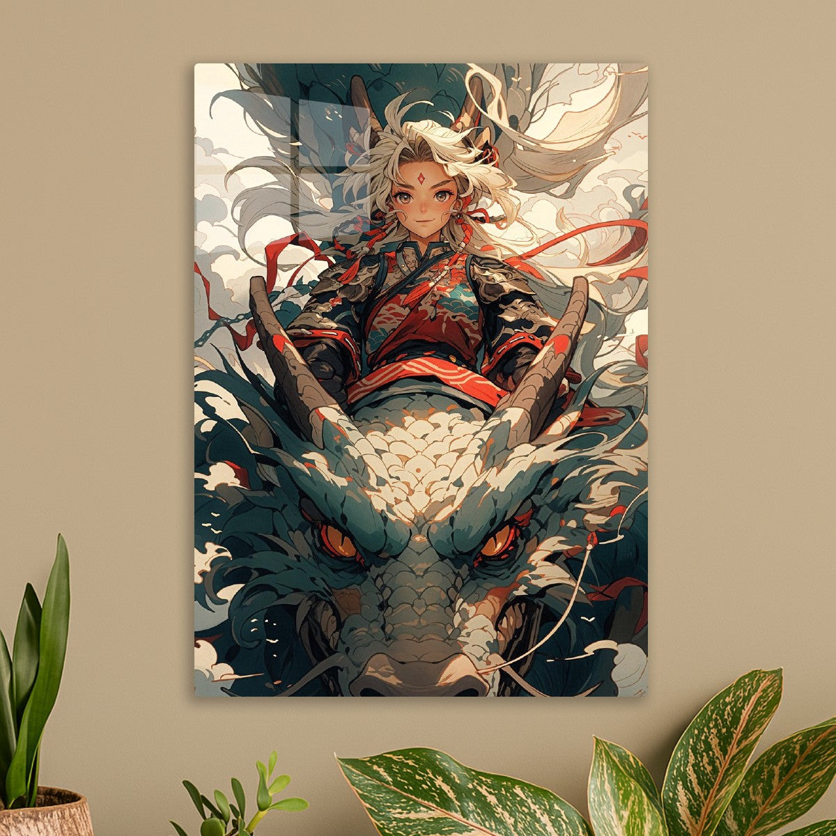 Skybound Empress & Dragon