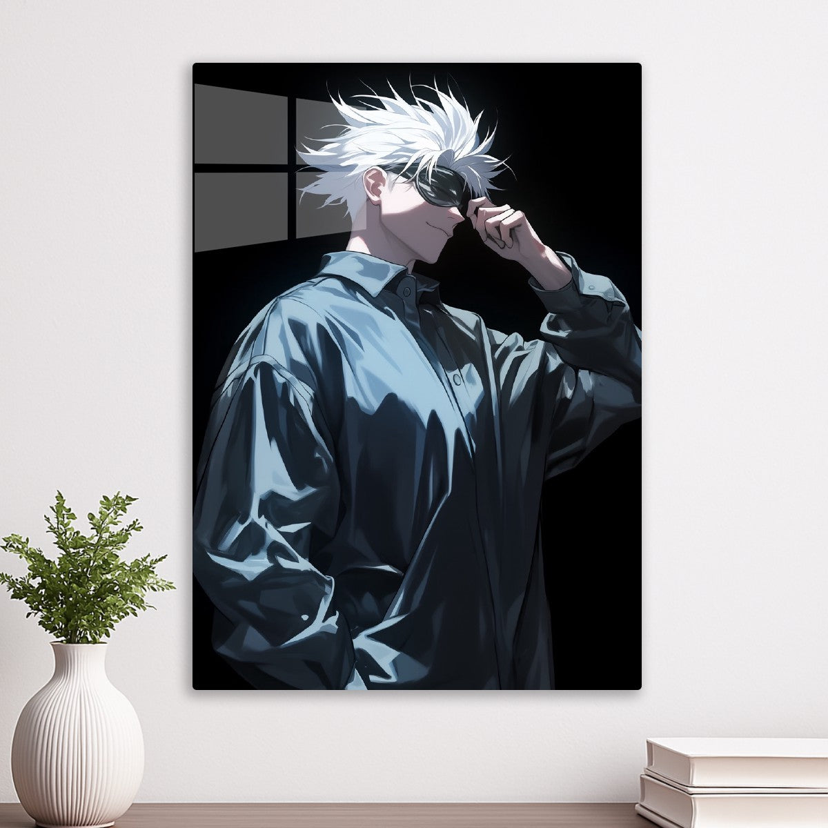 Gojo Satoru Black Background