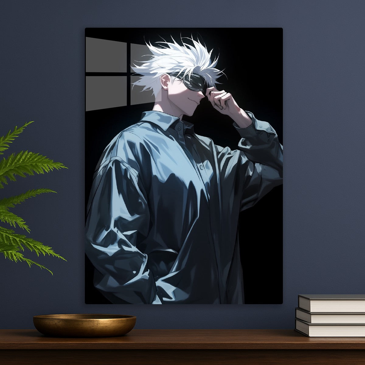 Gojo Satoru Black Background