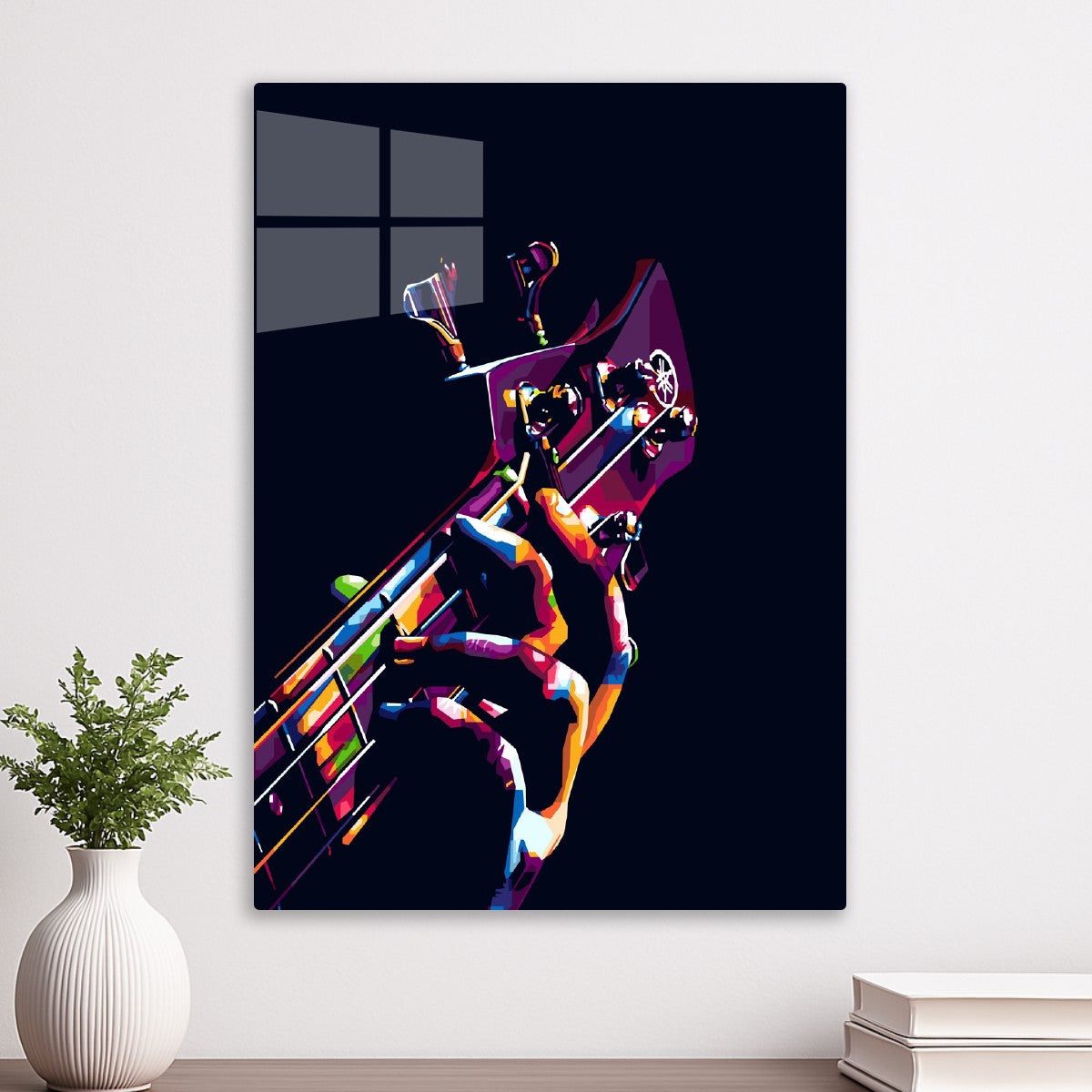 Guitar Pop art