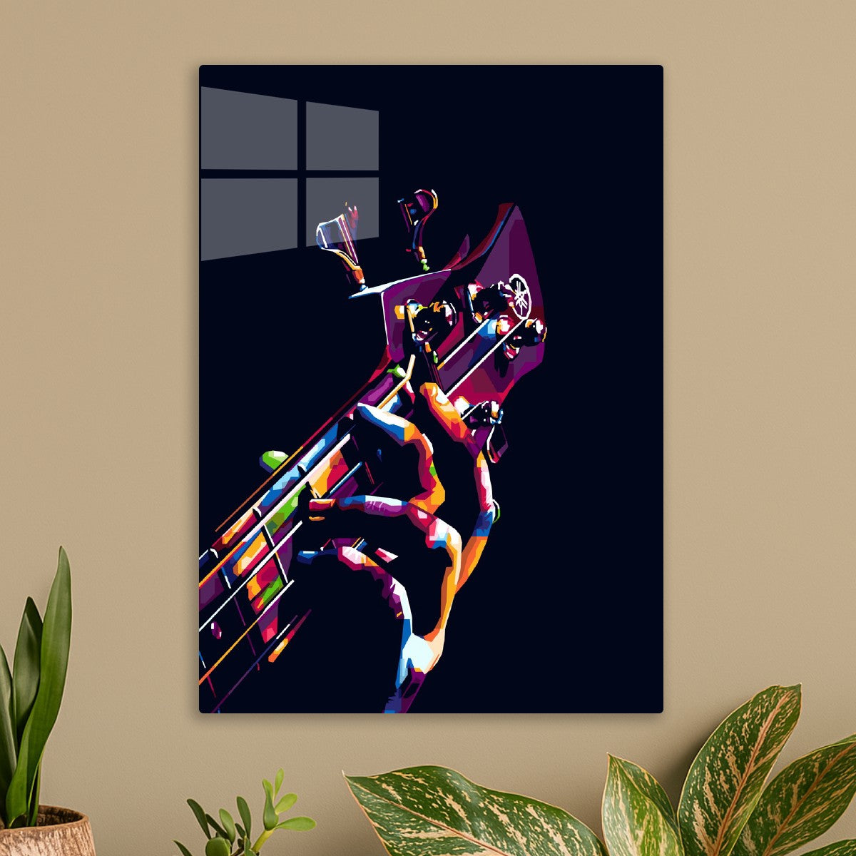 Guitar Pop art