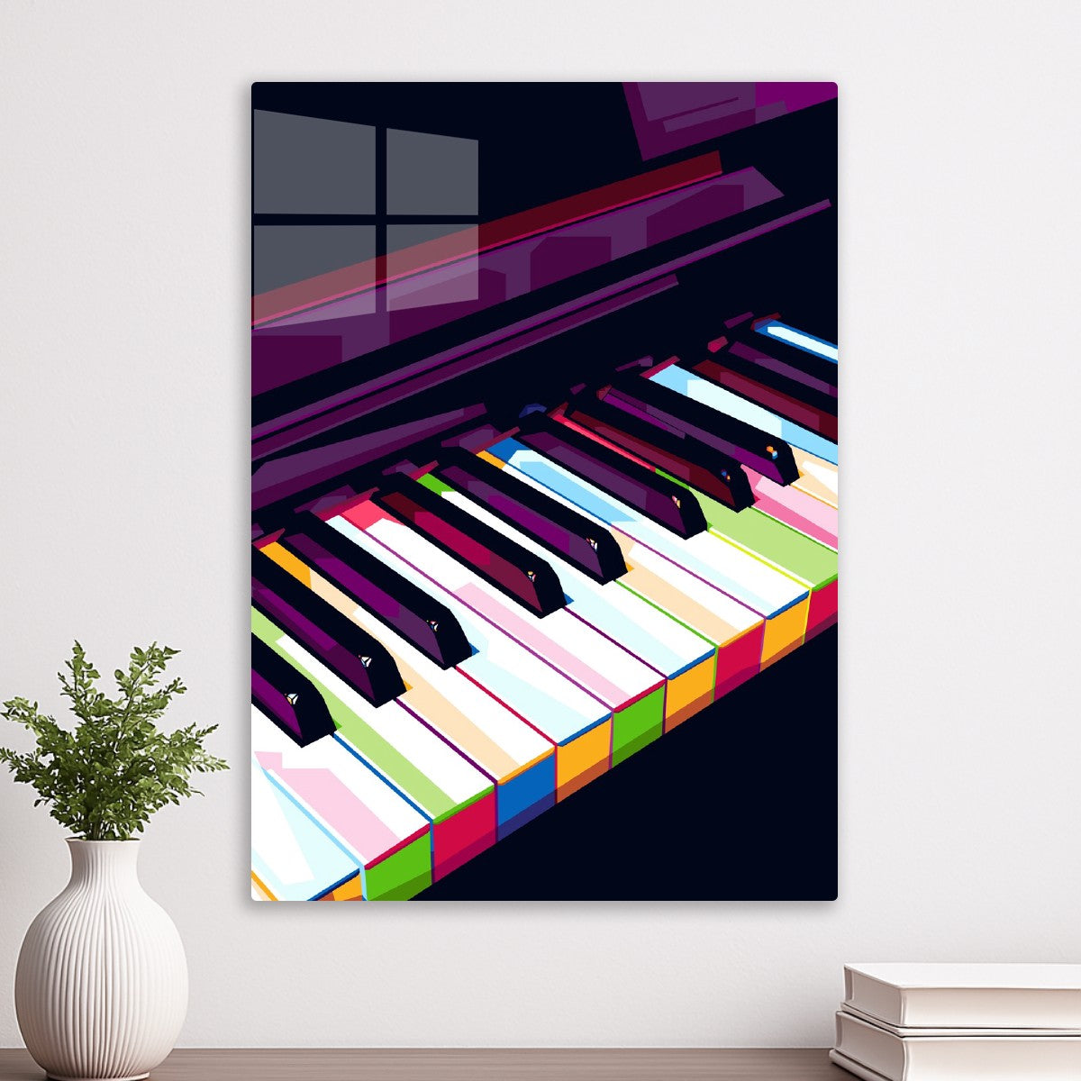 Piano Pop art