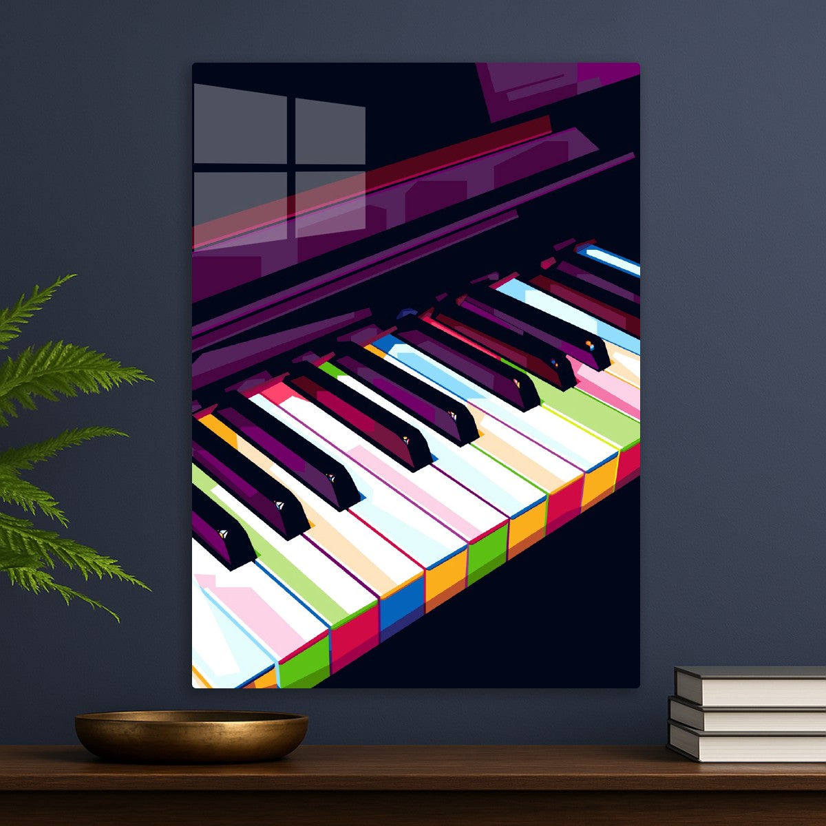 Piano Pop art