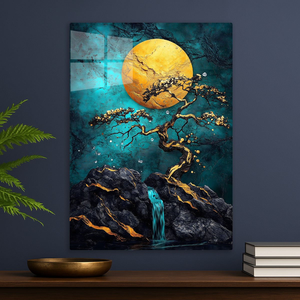 Golden Moonlit Harmony