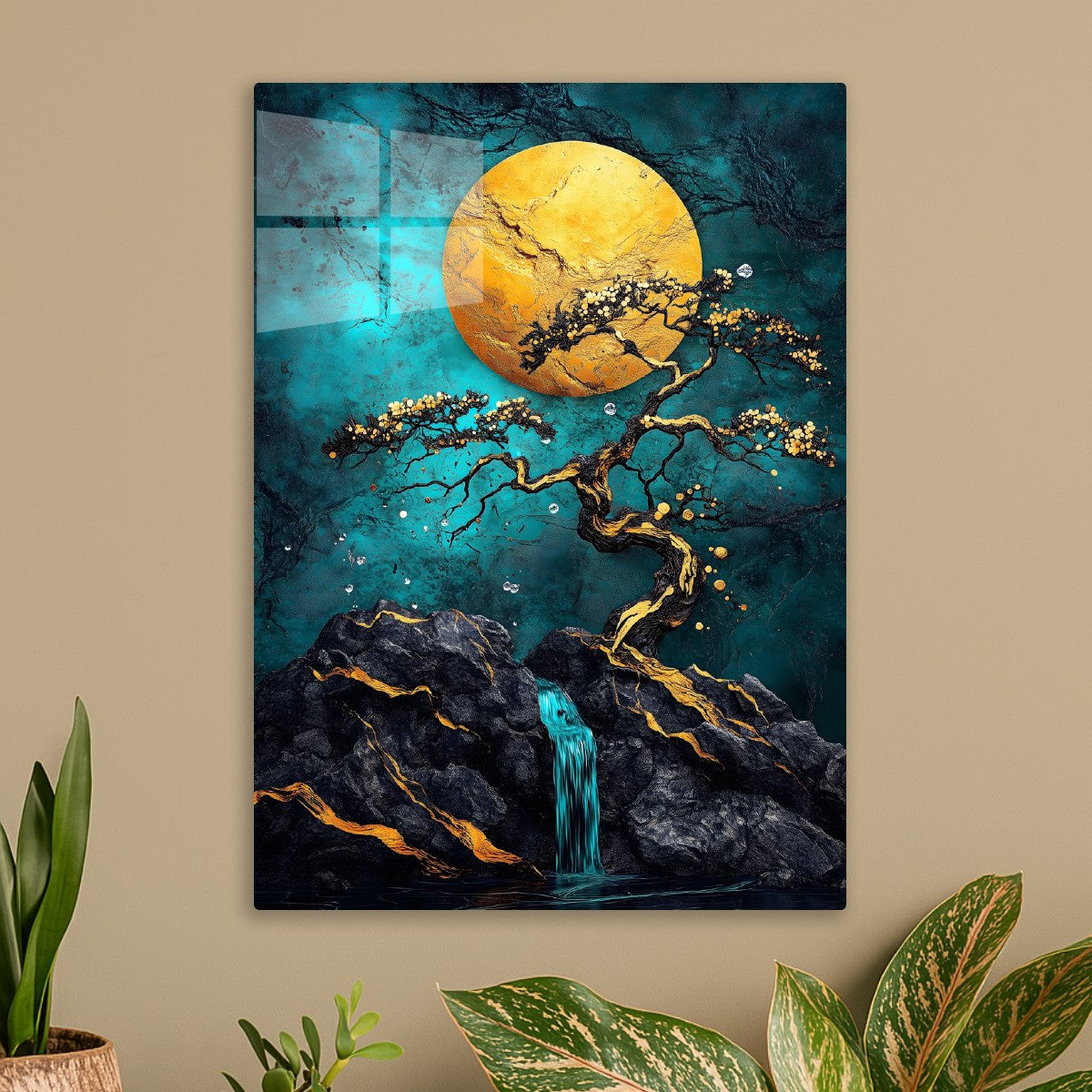 Golden Moonlit Harmony