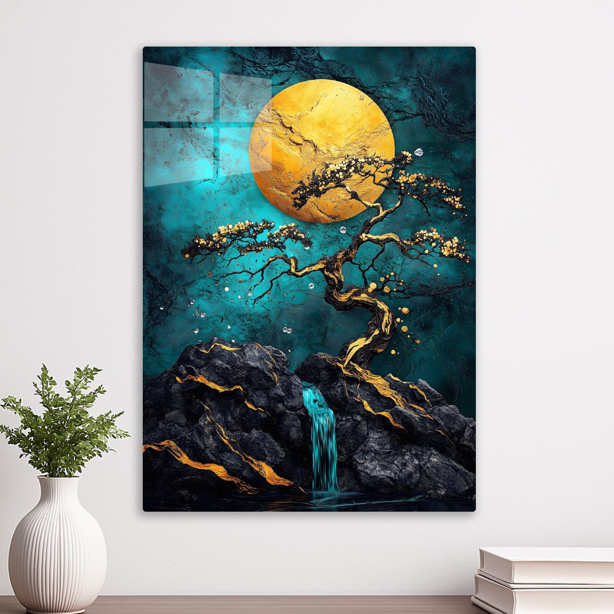 Golden Moonlit Harmony