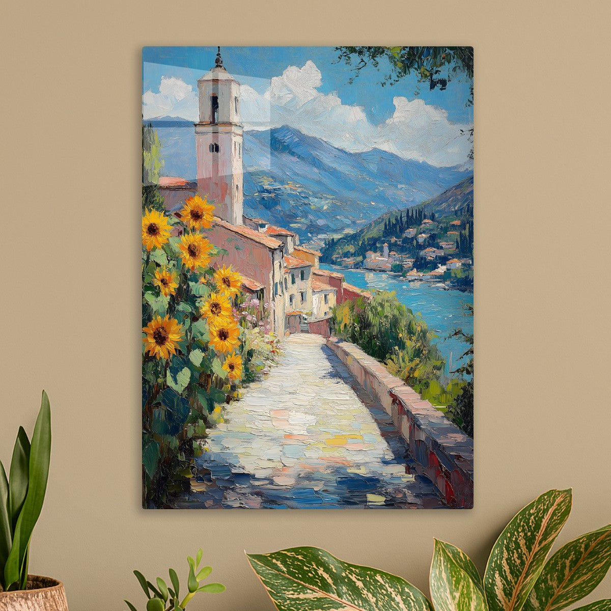 Sunlit Path to Serenity
