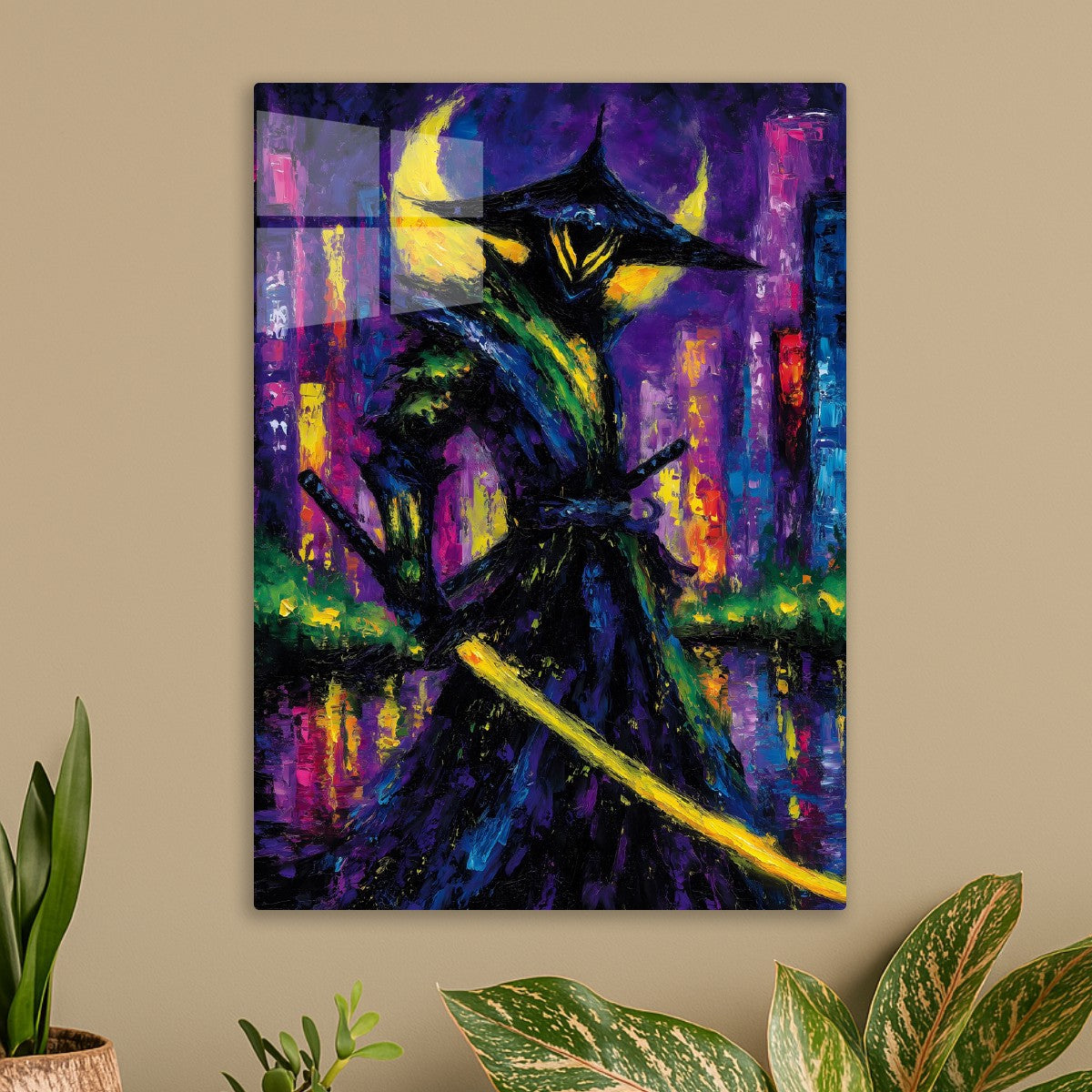 Neon Samurai Night