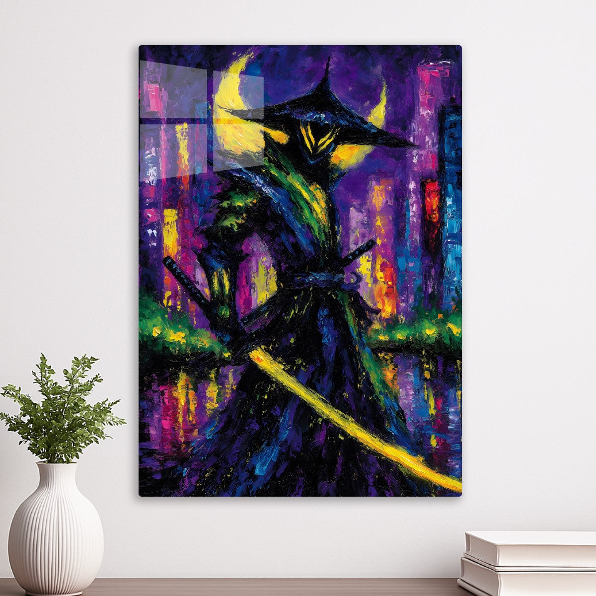 Neon Samurai Night