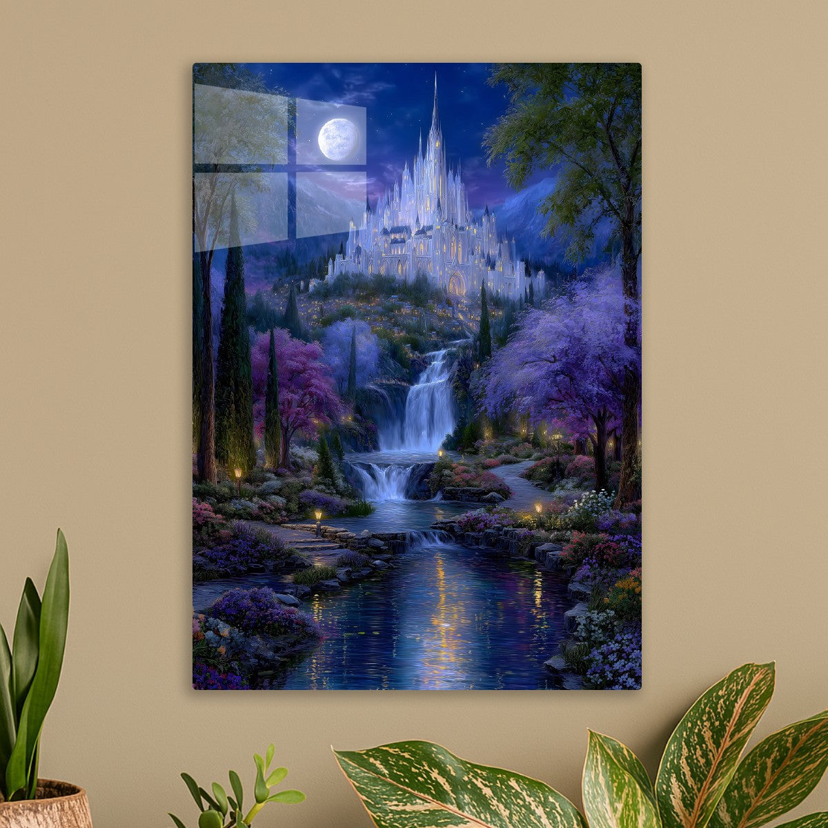 Enchanted Moonlit Castle