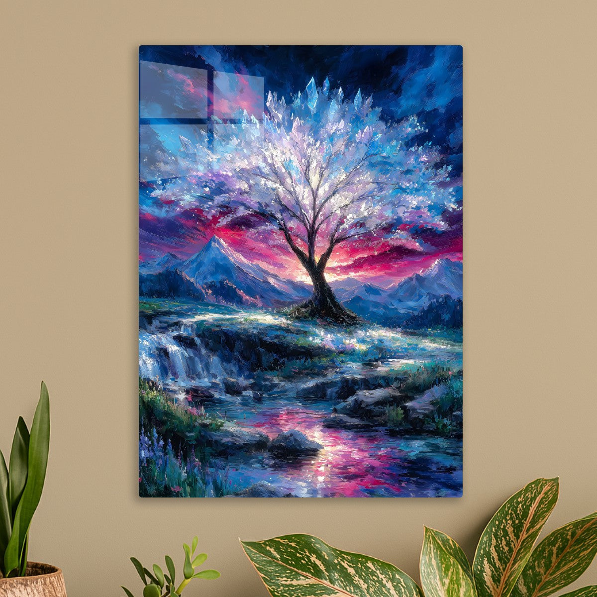 Crystal Blossom at Twilight
