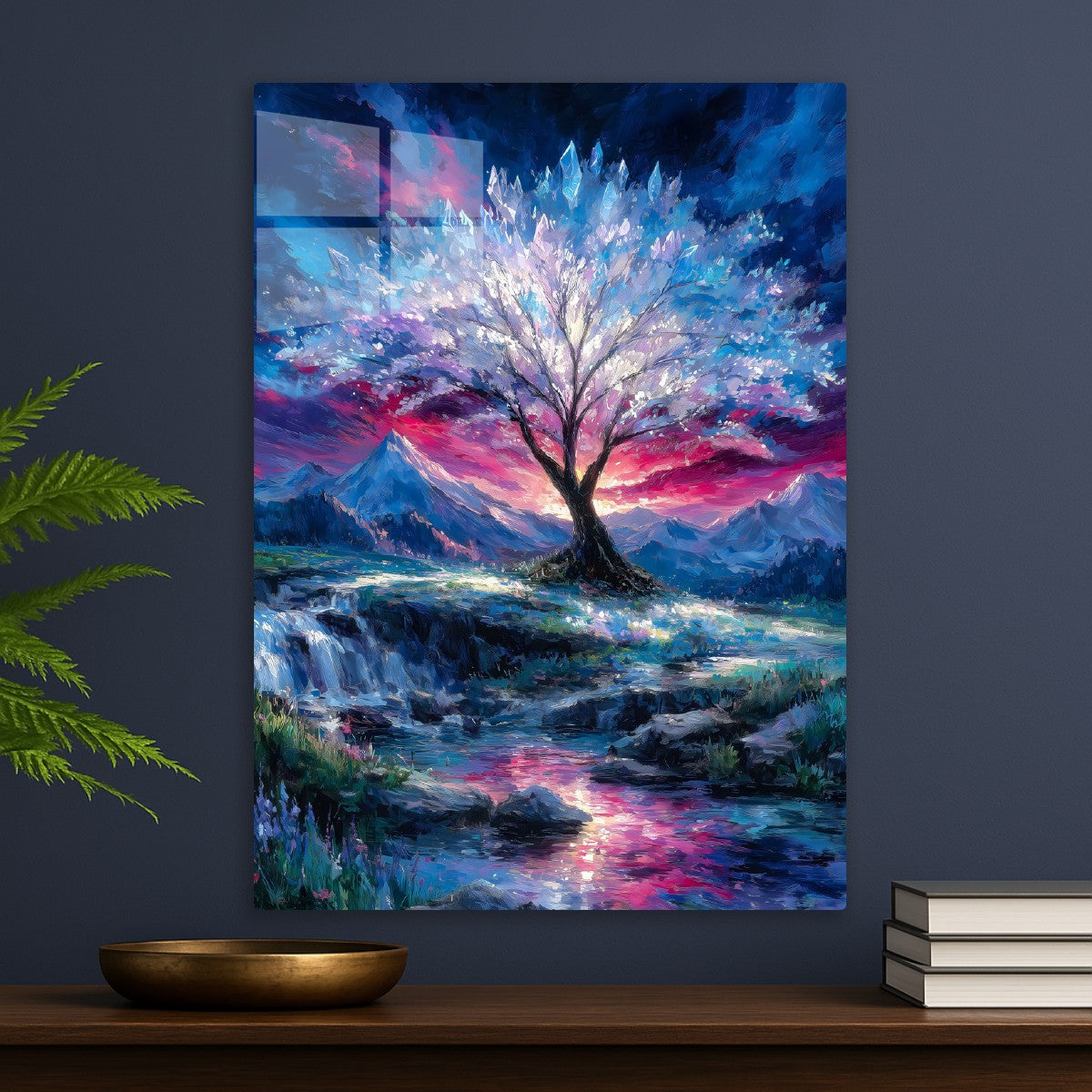 Crystal Blossom at Twilight