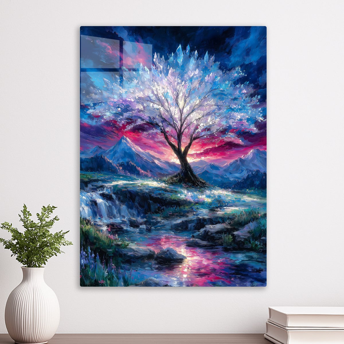Crystal Blossom at Twilight