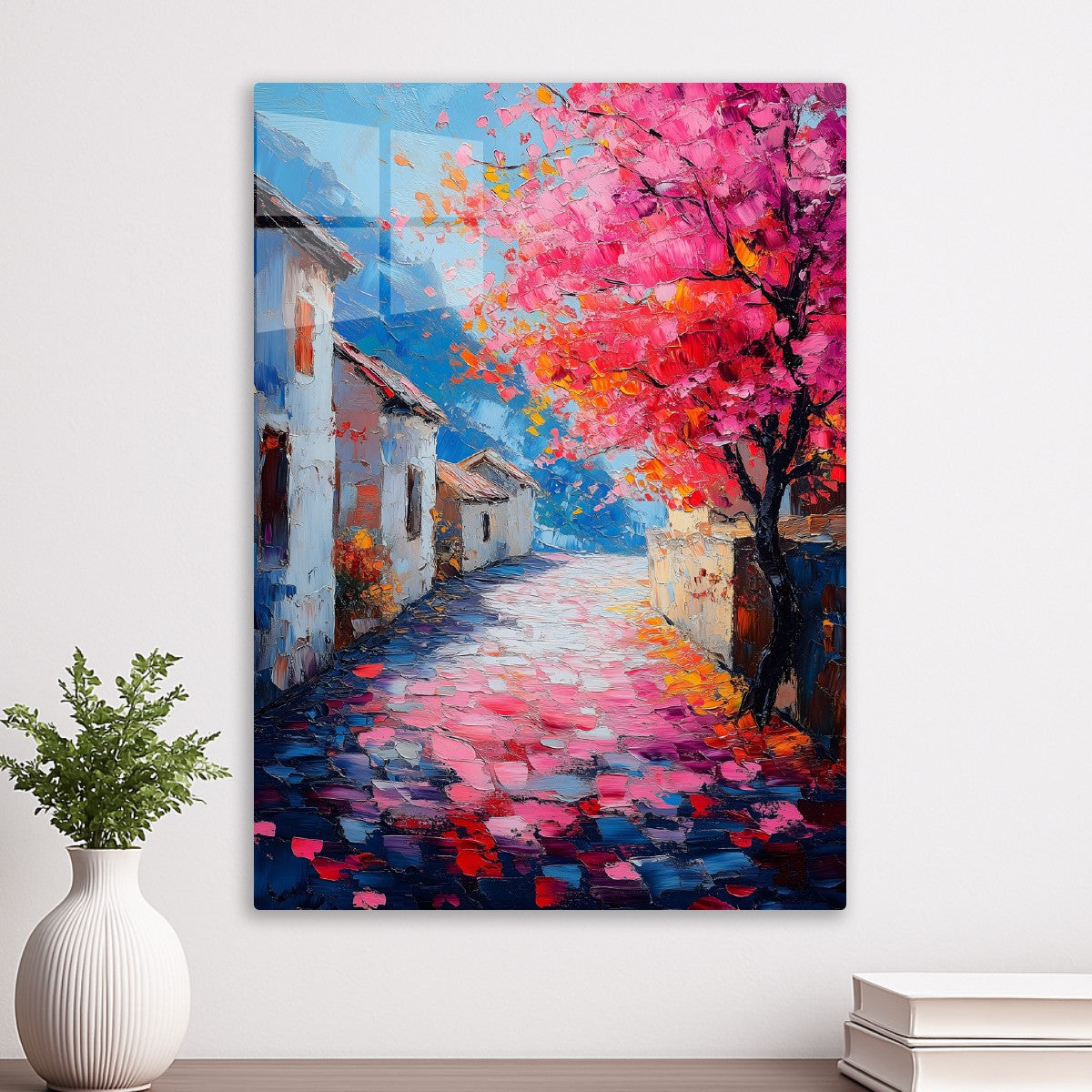 Vibrant Alleyway Dream