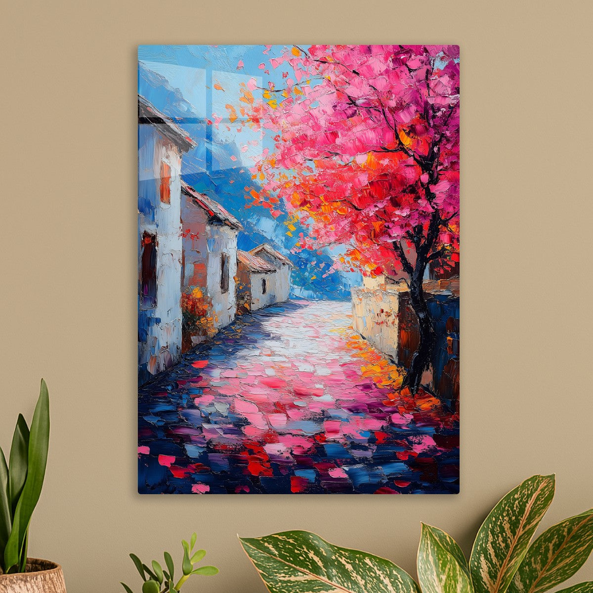 Vibrant Alleyway Dream