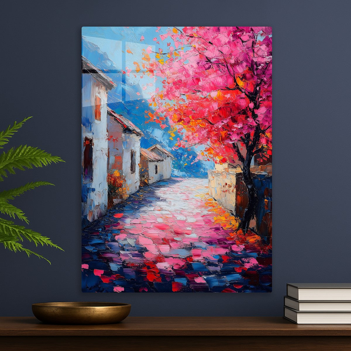 Vibrant Alleyway Dream