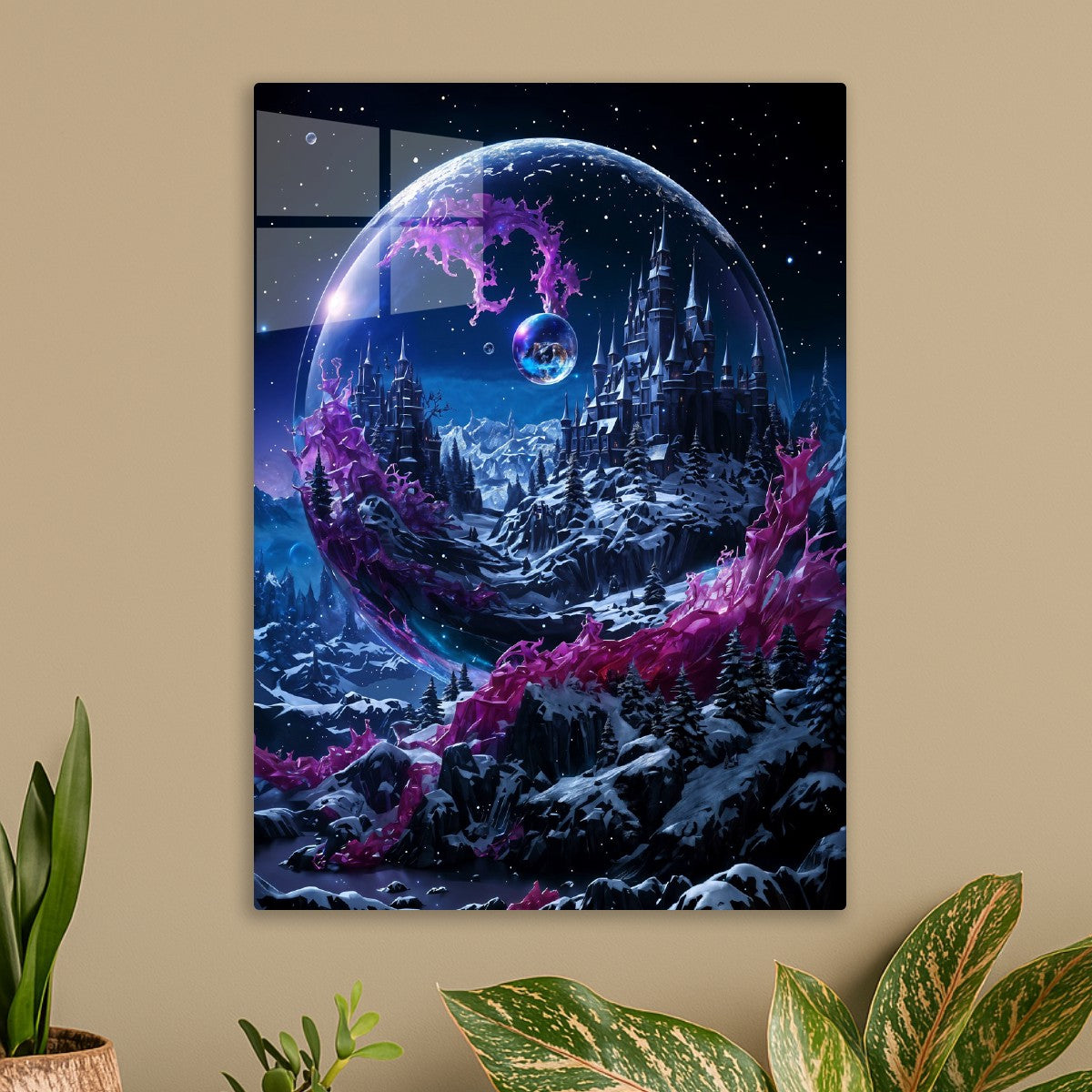 Frozen Citadel Cosmic Bubble