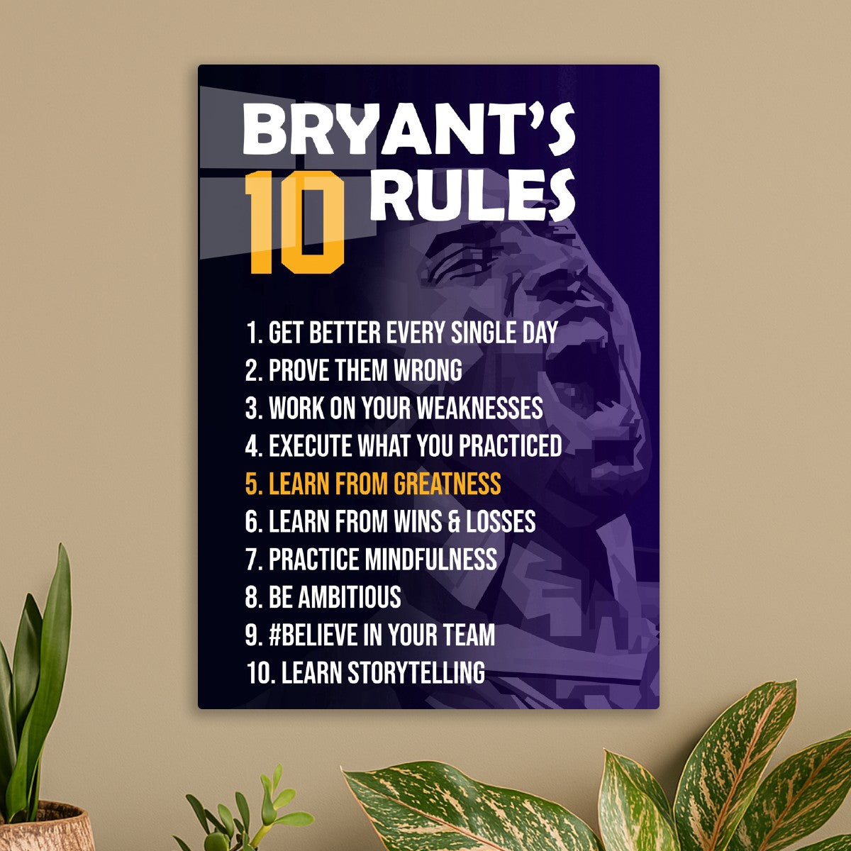 Kobe Bryant's Rules