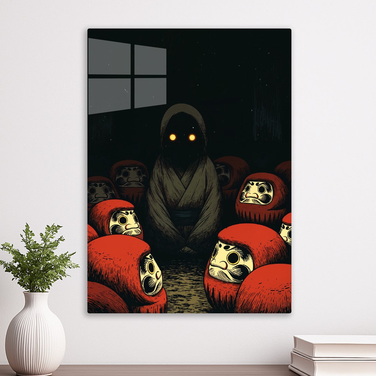 The Watcher Among the Daruma