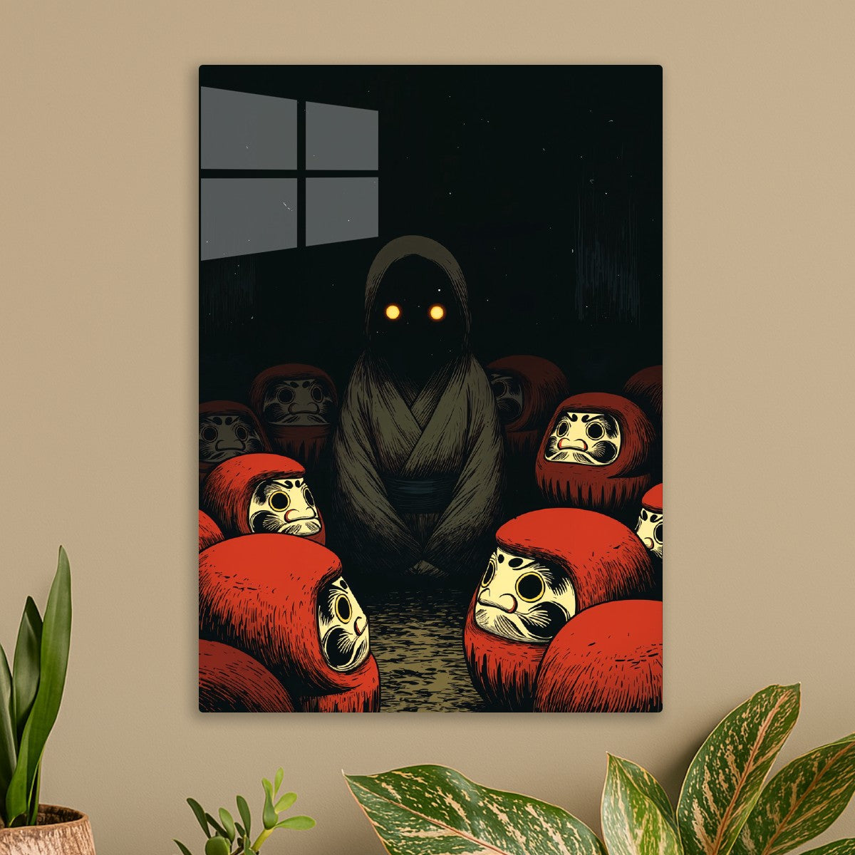 The Watcher Among the Daruma