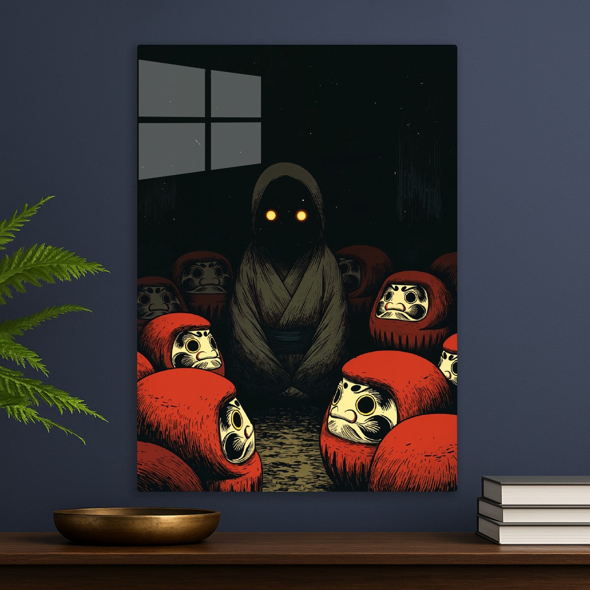 The Watcher Among the Daruma