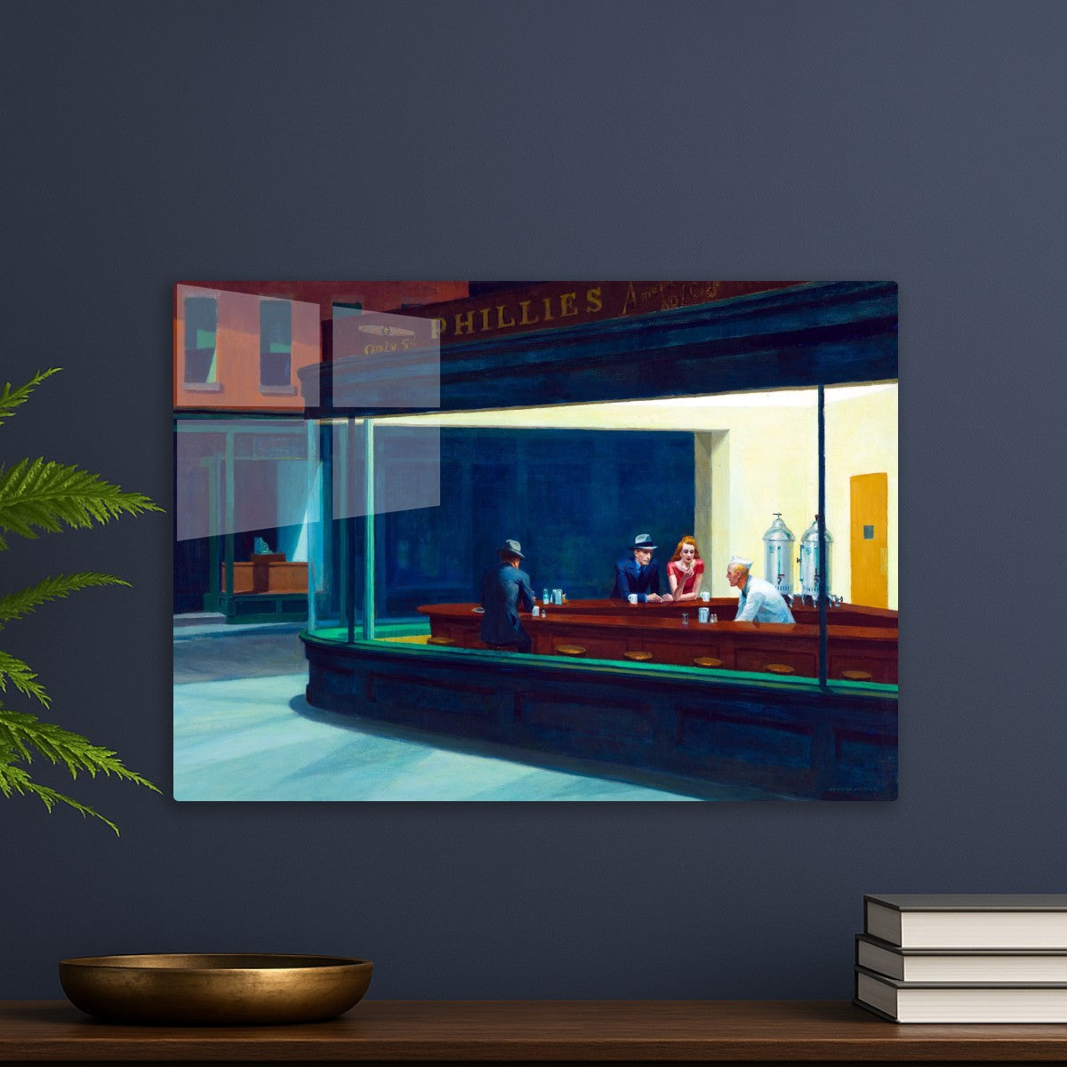 Nighthawks 1942 painting