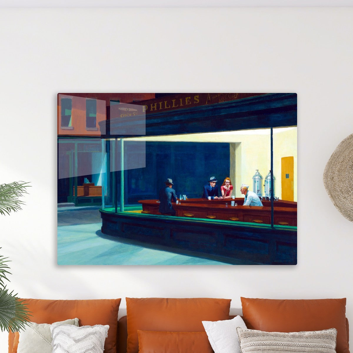 Nighthawks 1942 painting