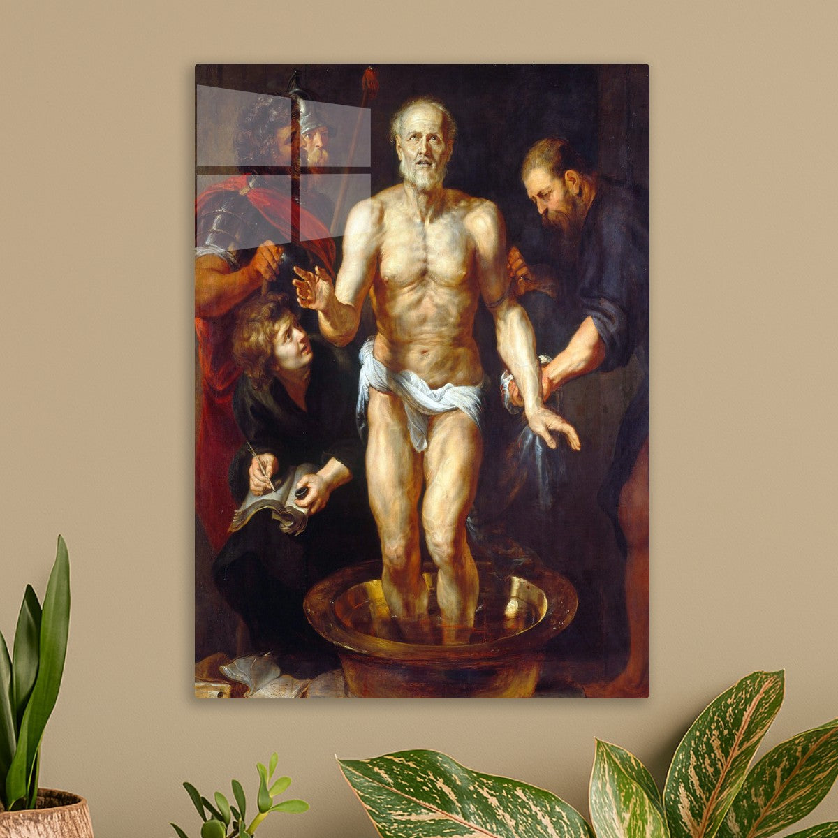 Dying Seneca painting