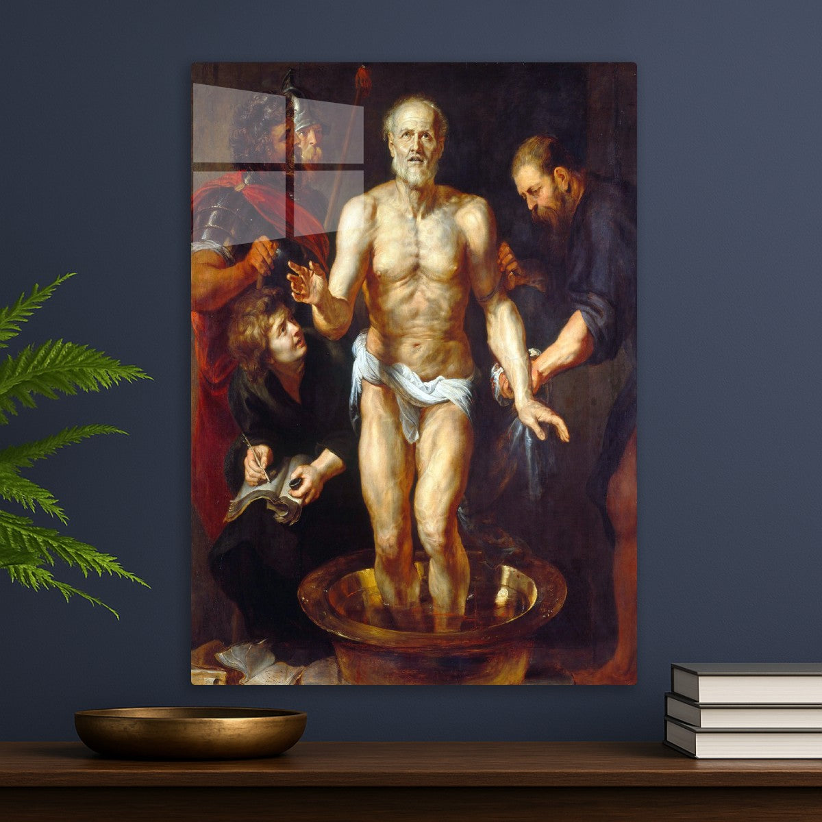 Dying Seneca painting