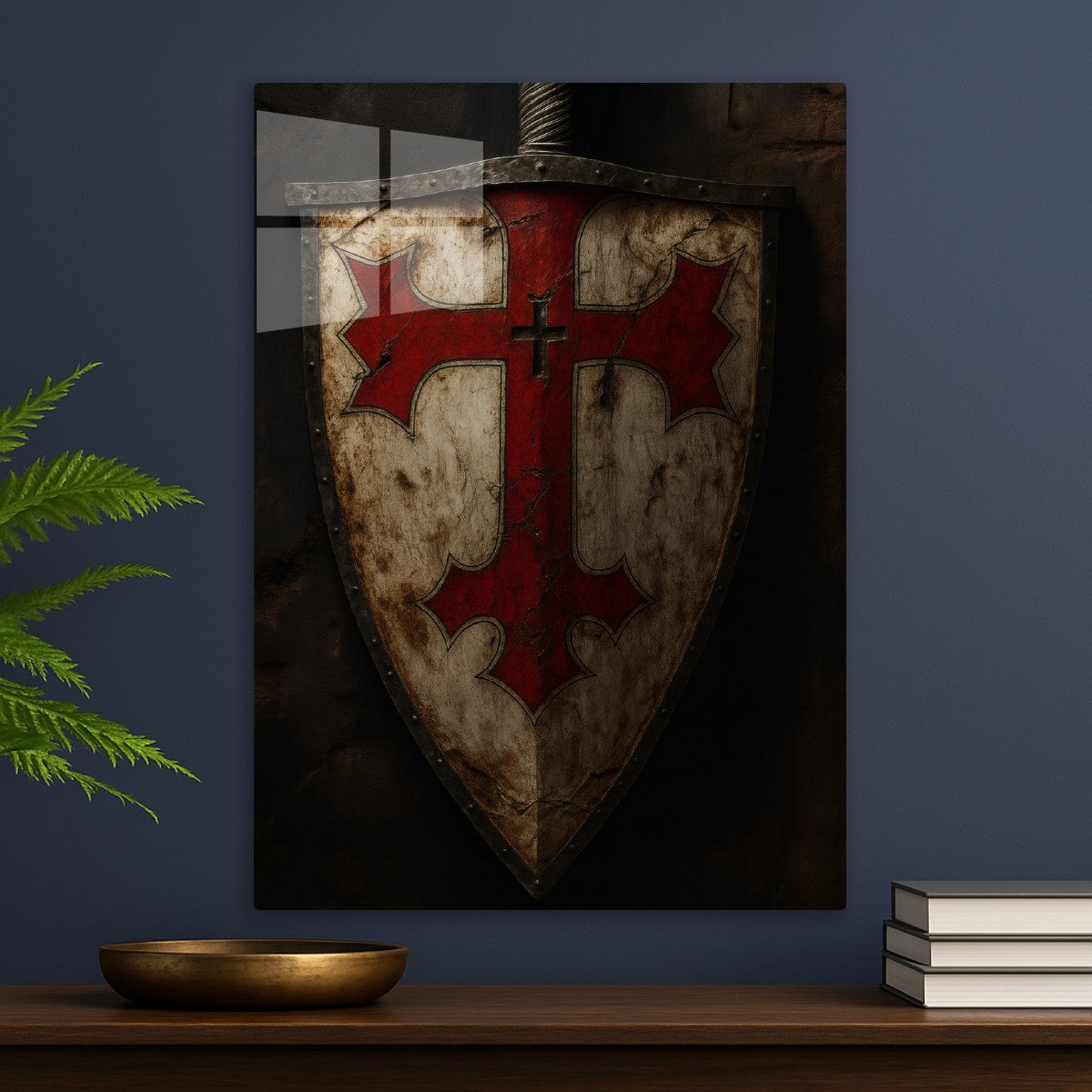 Cross Shield Sword