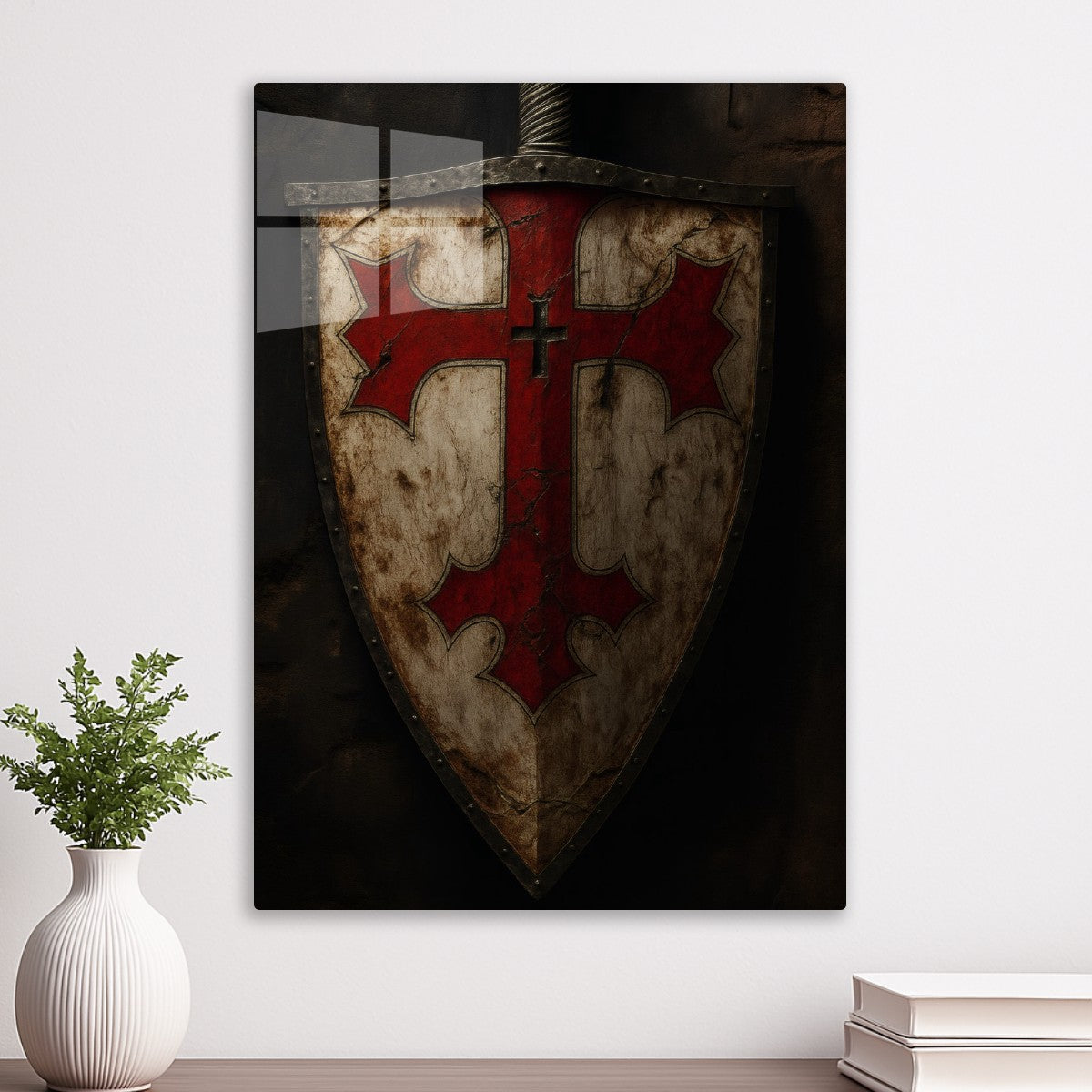 Cross Shield Sword
