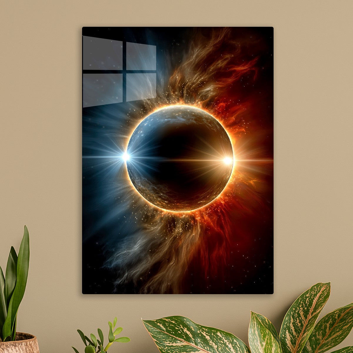 Yin Yang Solar Eclipse