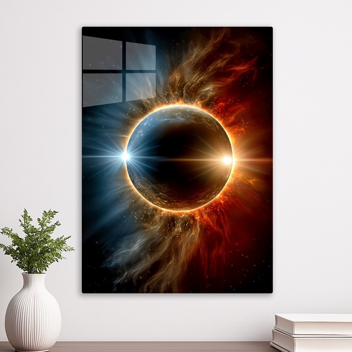 Yin Yang Solar Eclipse