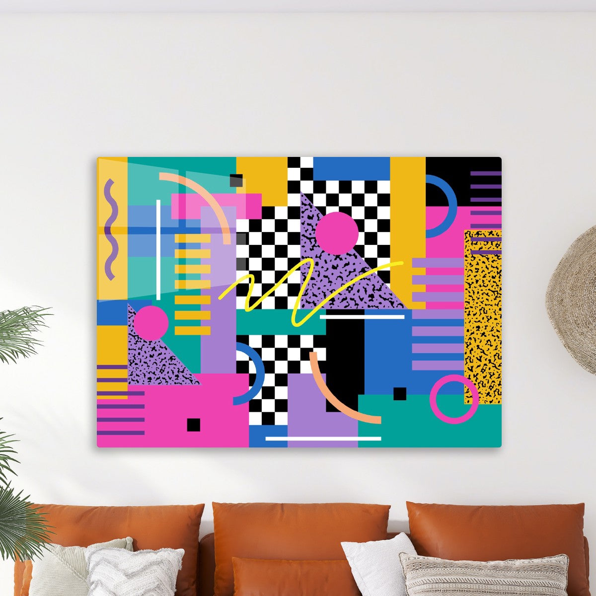 Retro 80s Memphis Pattern