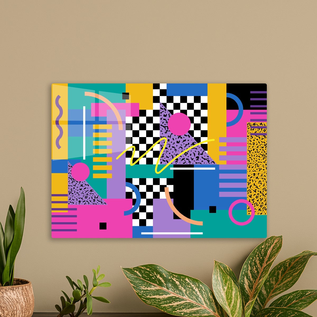 Retro 80s Memphis Pattern