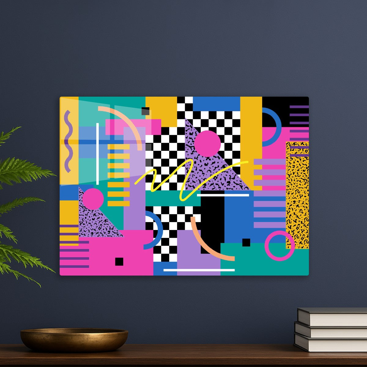 Retro 80s Memphis Pattern