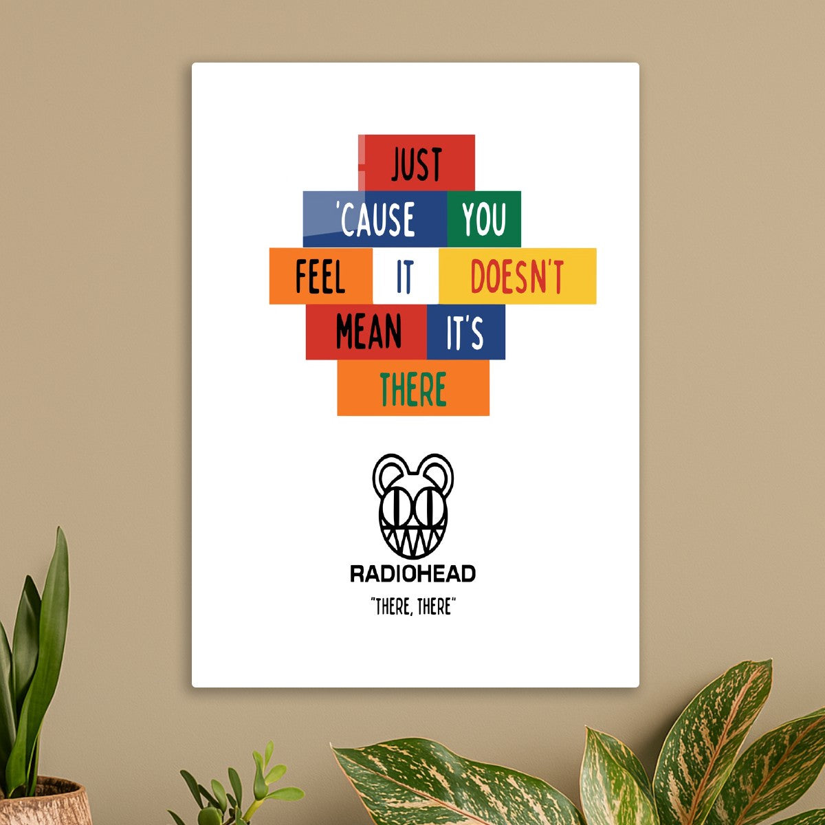 Radiohead There, There Quote