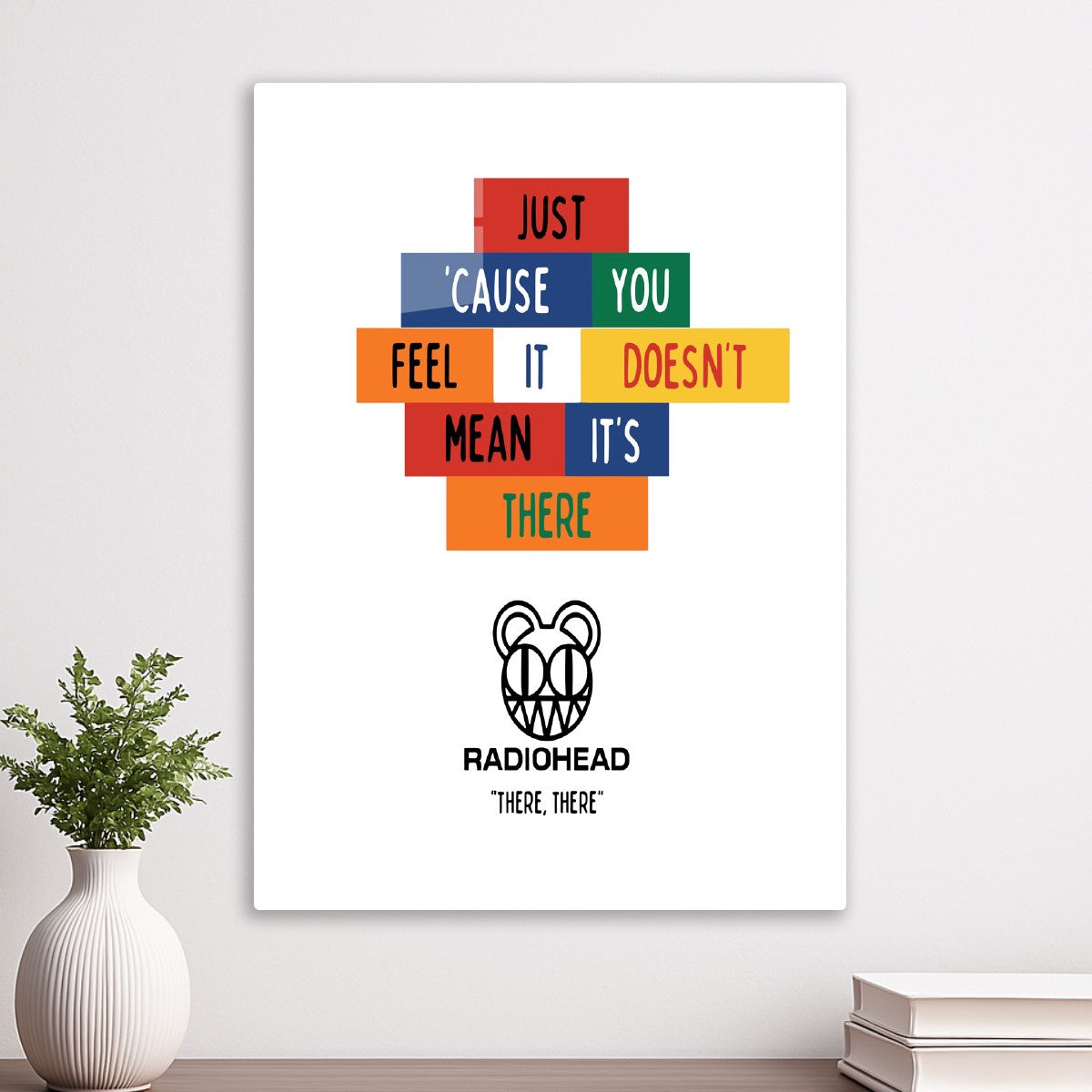 Radiohead There, There Quote