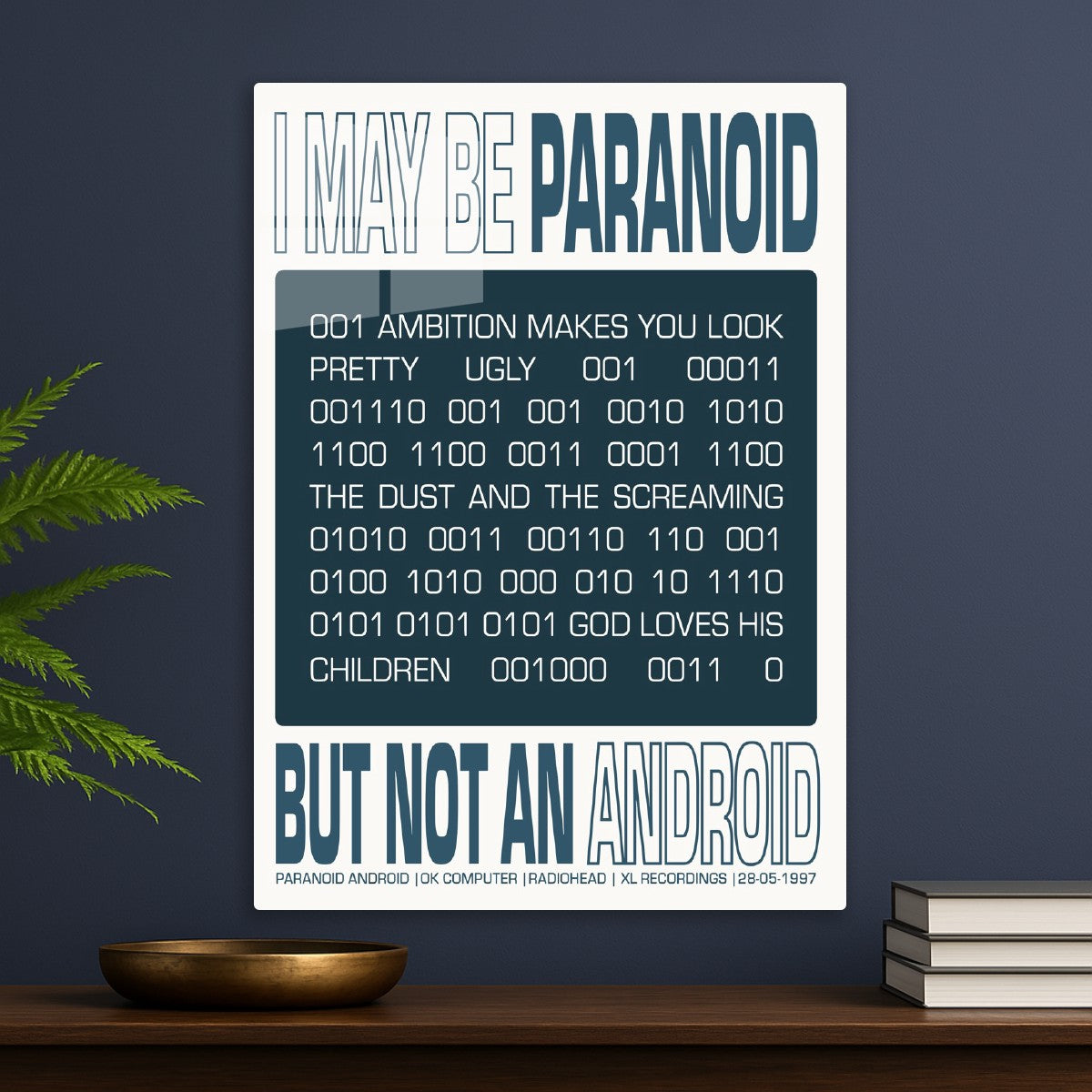 Paranoid Android Typography