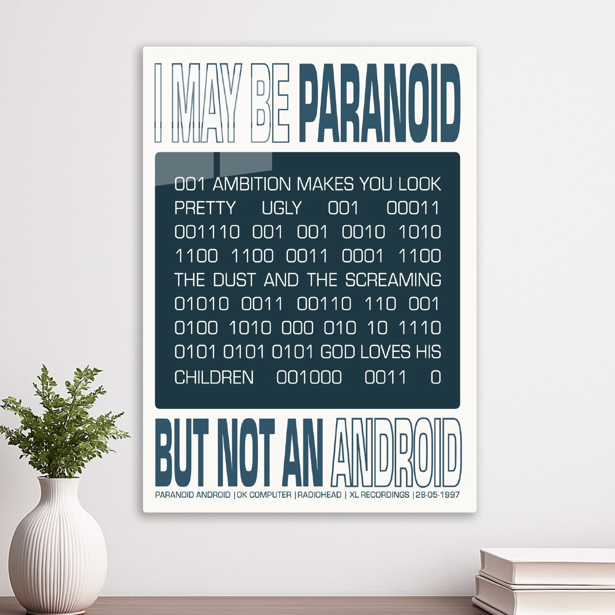 Paranoid Android Typography