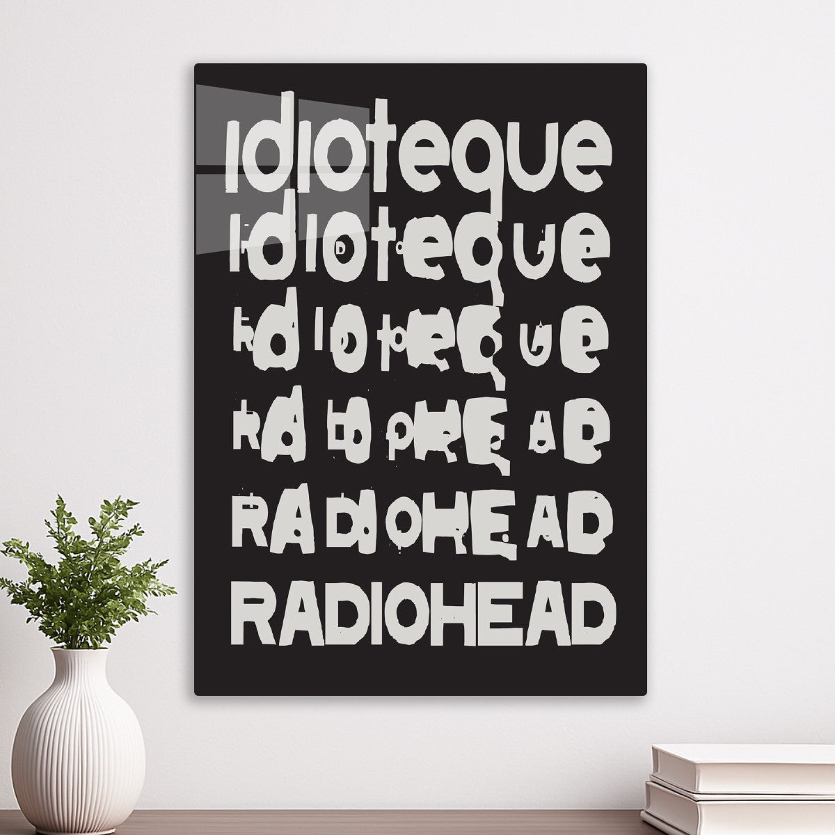 Idiotequ Radiohead Typography