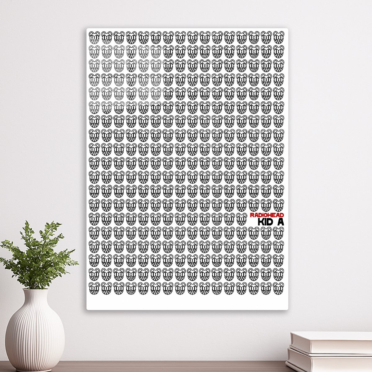 Radiohead Kid A Bear Pattern