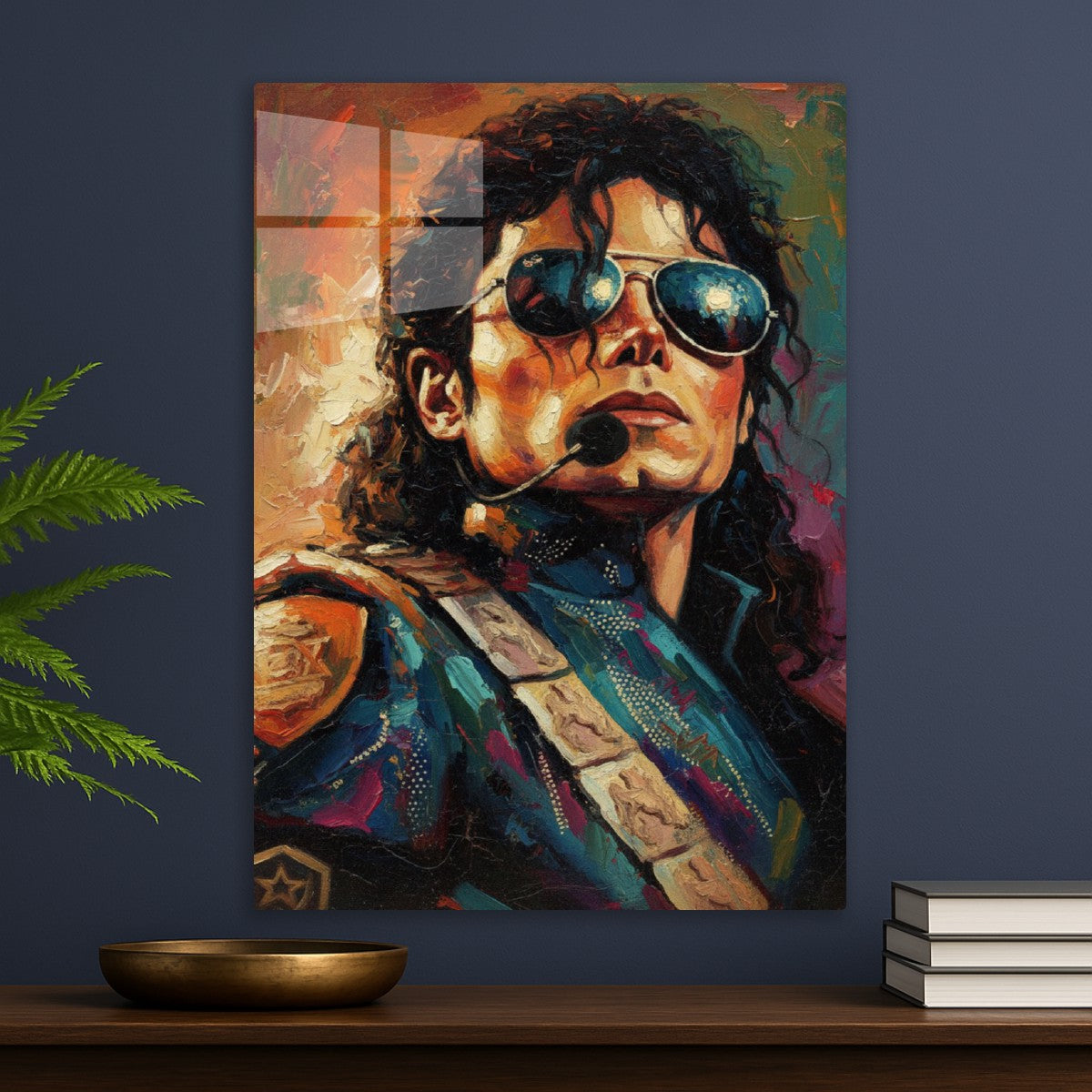 Michael Jackson abstract art 