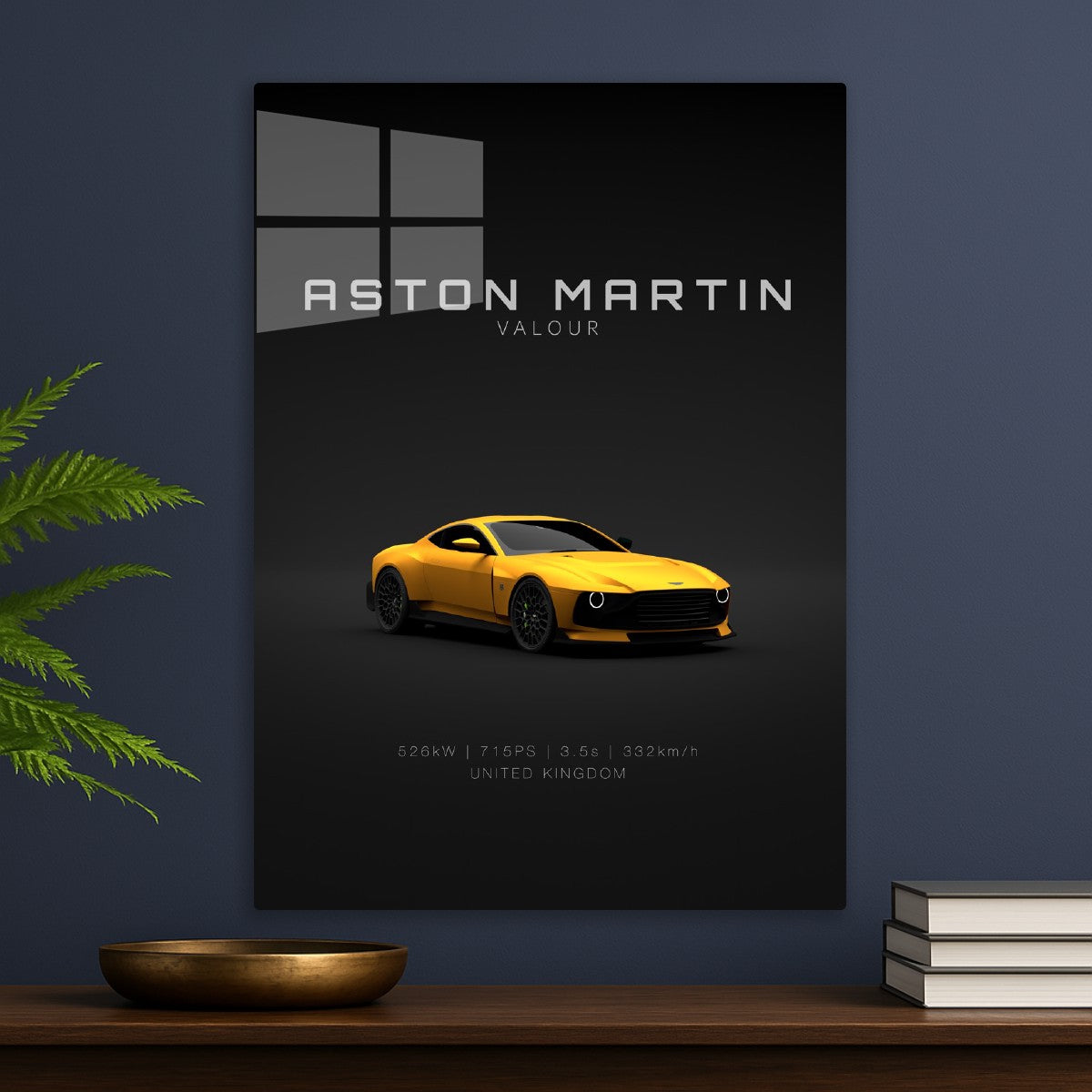 Aston Martin Valour - Yellow