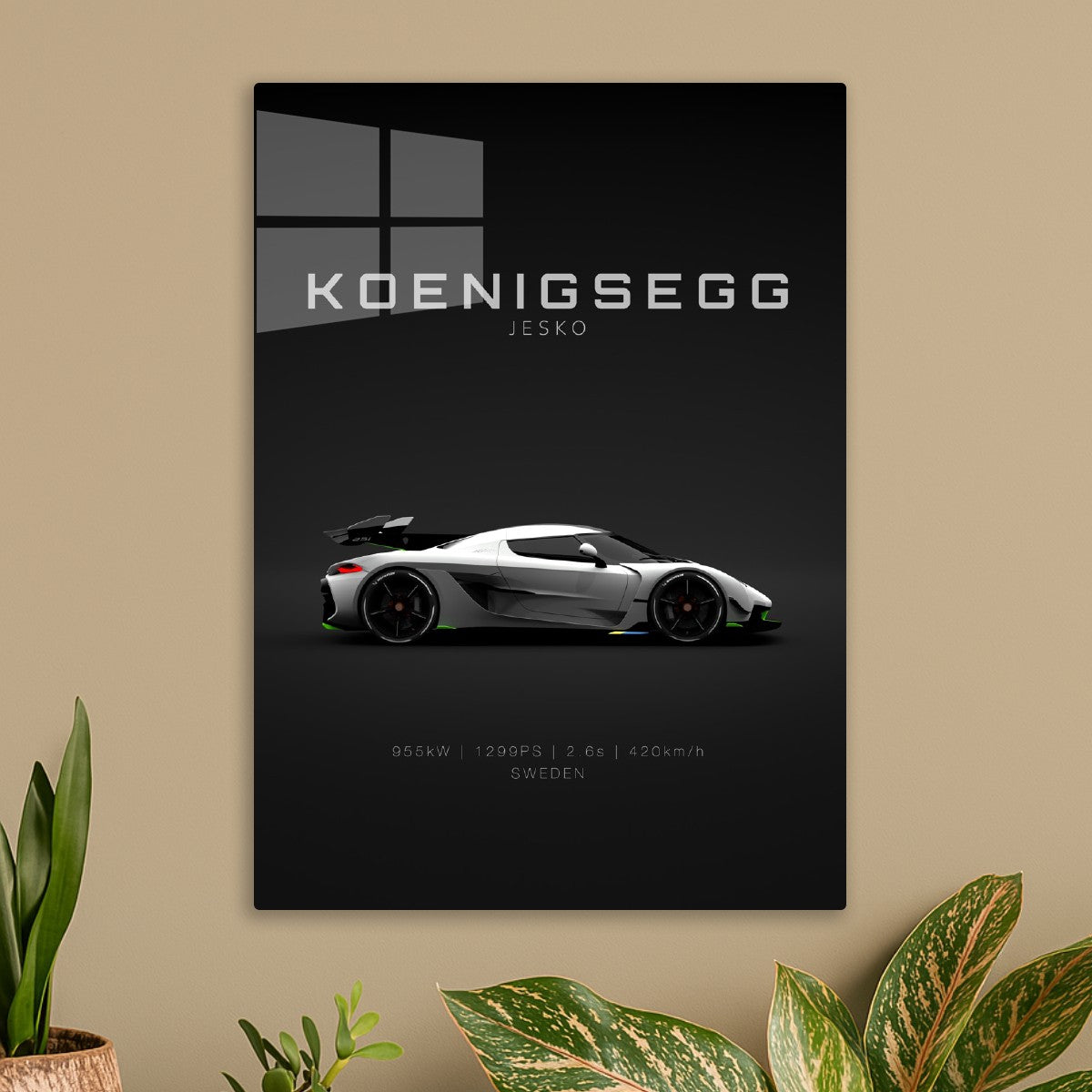 Koenigsegg Jesko White Specs