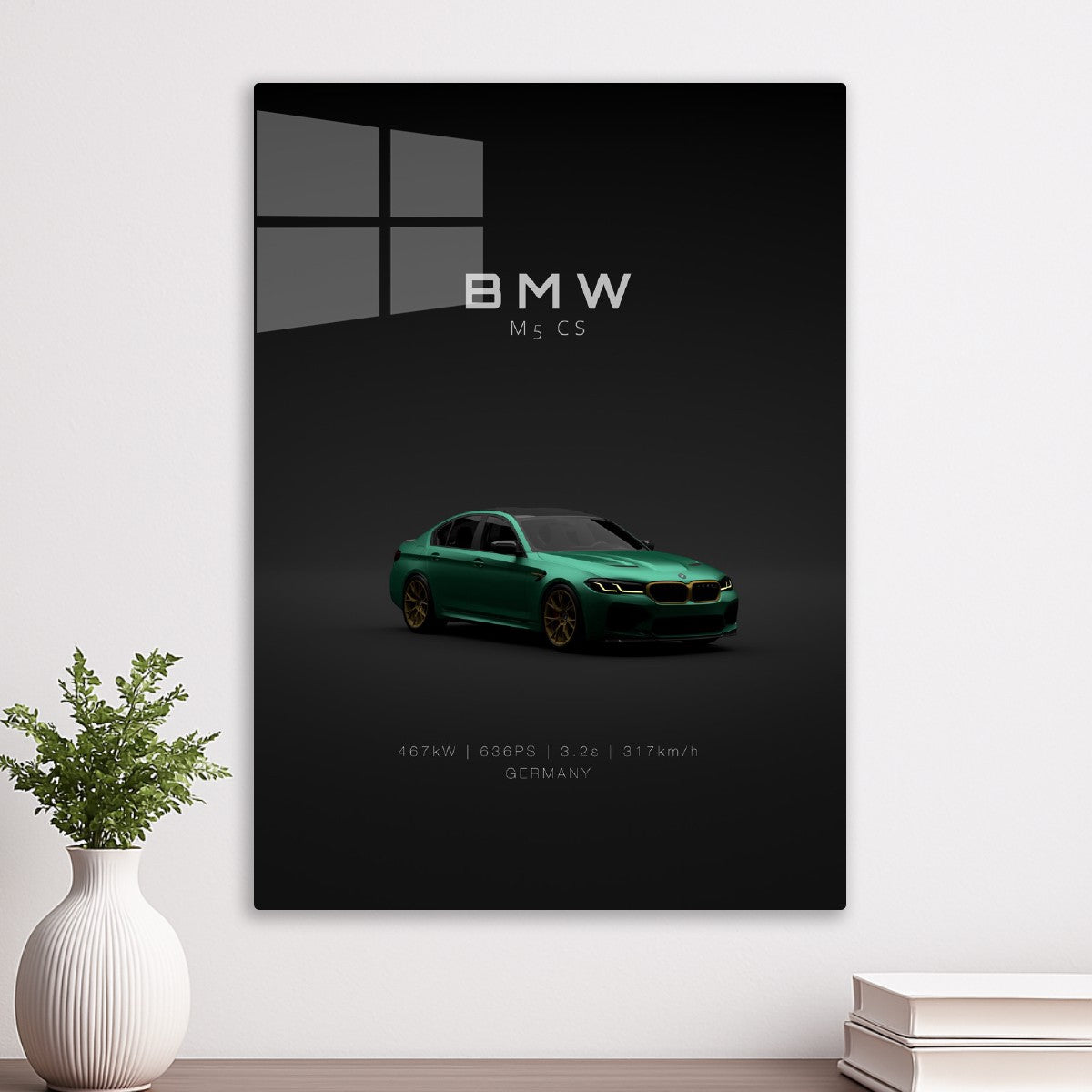 BMW M5 CS F90 - Green Front